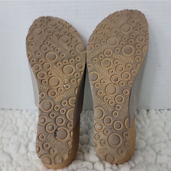 Mephisto Lisane Women’s Wedge Sandals EU 37 US 7 Gray Cork Comfort Shoes main image 9